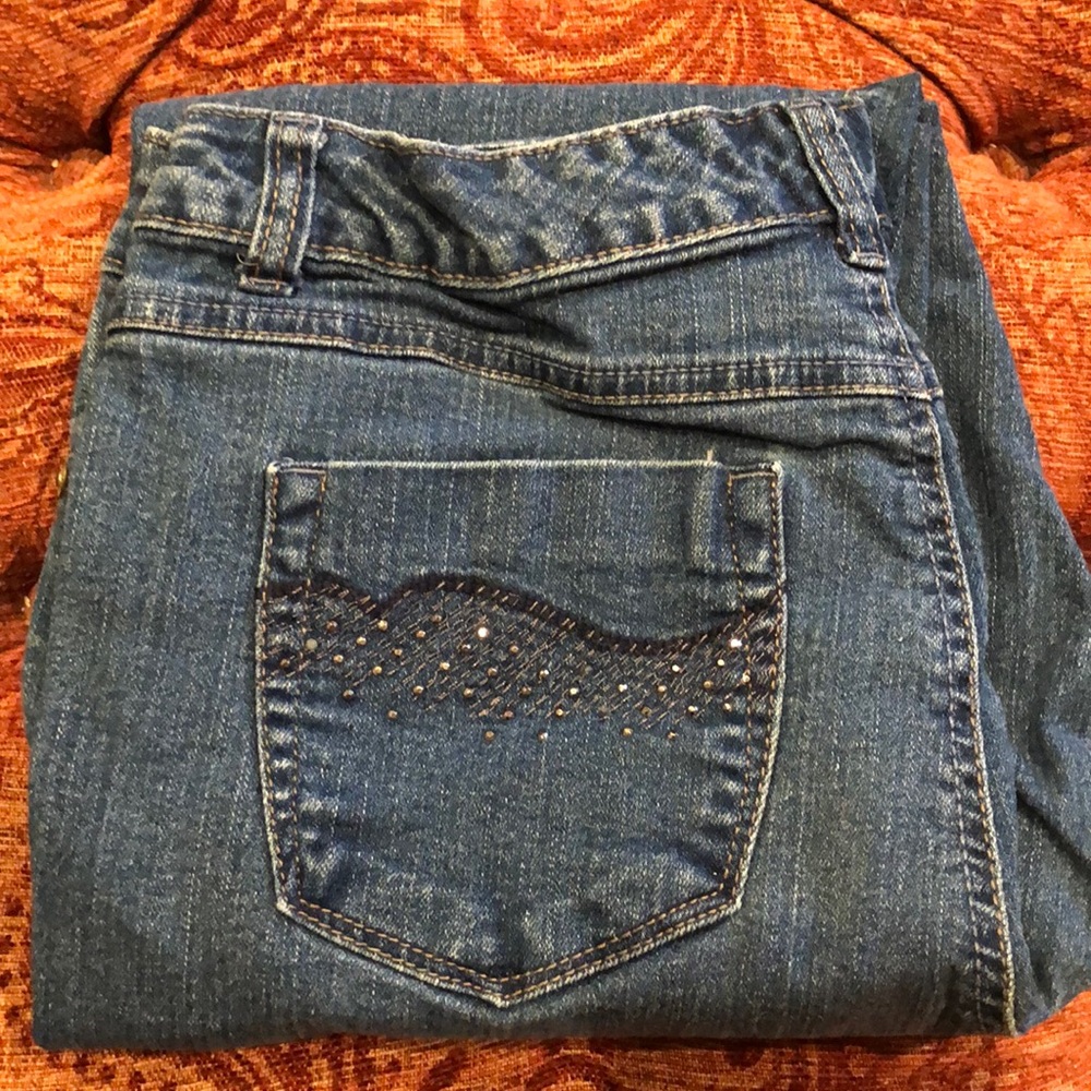 New Style & Co cropped jean size 12P